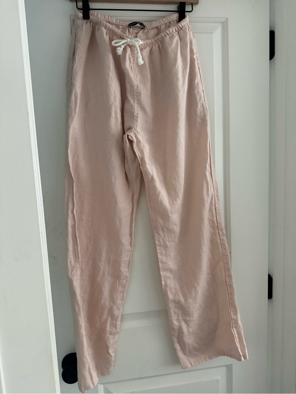 Light Pink  Linen  Pants